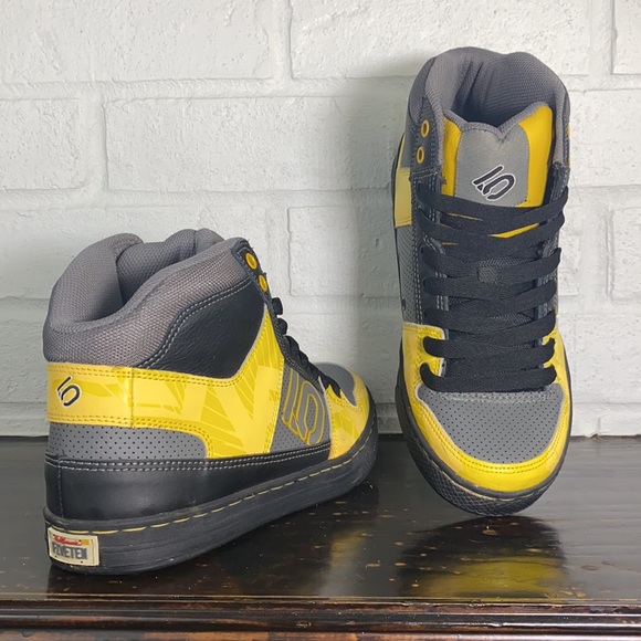 adidas Other - RARE 2012 Adidas Five Ten Lineking Mid Mountain Bike Shoes Sunset Yellow